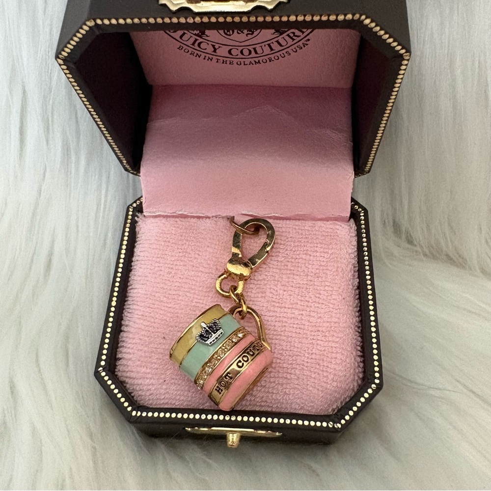 Authentic Juicy Couture Pastel Hot Cocoa Mug Charm